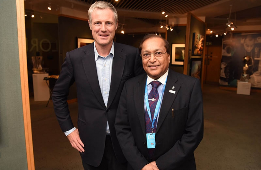 Mr Zac Goldsmith MP & Dr Rami Ranger CBE