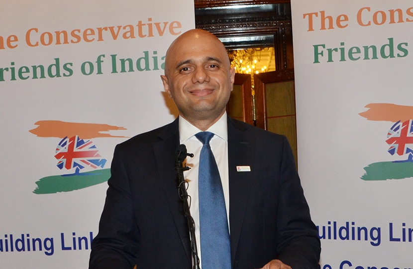 The Home Secretary, The Rt Hon Sajid Javid MP