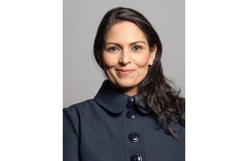 The Rt. Hon. Priti Patel