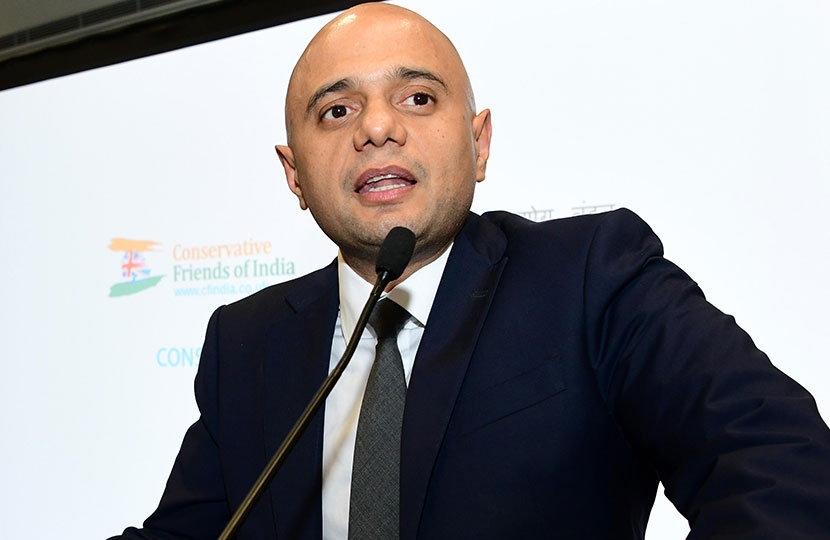 The Rt Hon Sajid Javid MP