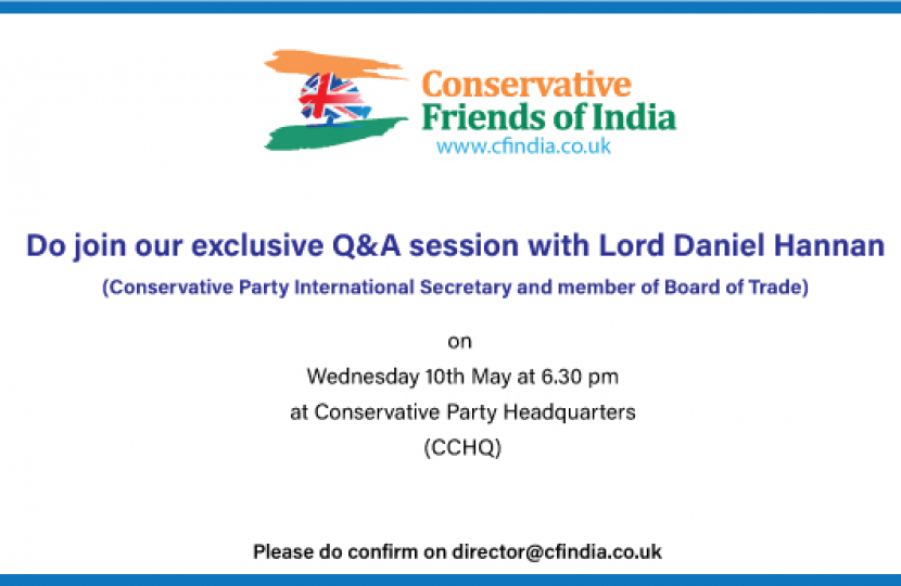 Q&A session with Lord Daniel Hannan At CCHQ, 6.30 pm on Wednesday 10th May