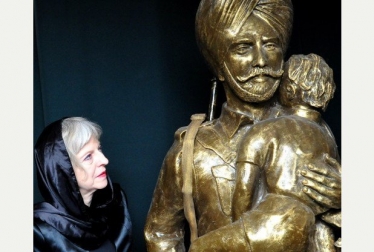 Theresa May at Sikh Memorial